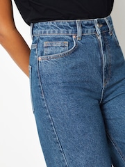 Albaray Blue Full Length Wide Leg Jeans - Image 3 of 4