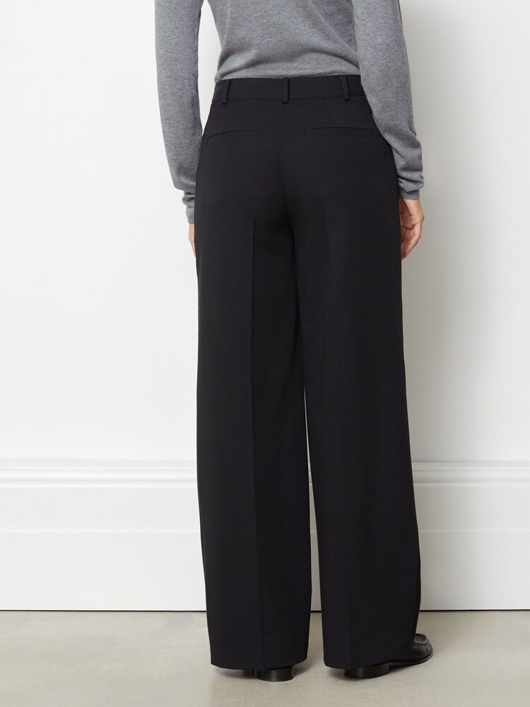 Albaray Wide Leg Black Trousers - Image 2 of 4