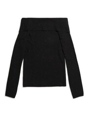 Albaray Sparkle Bardot Black Jumper - Image 4 of 4