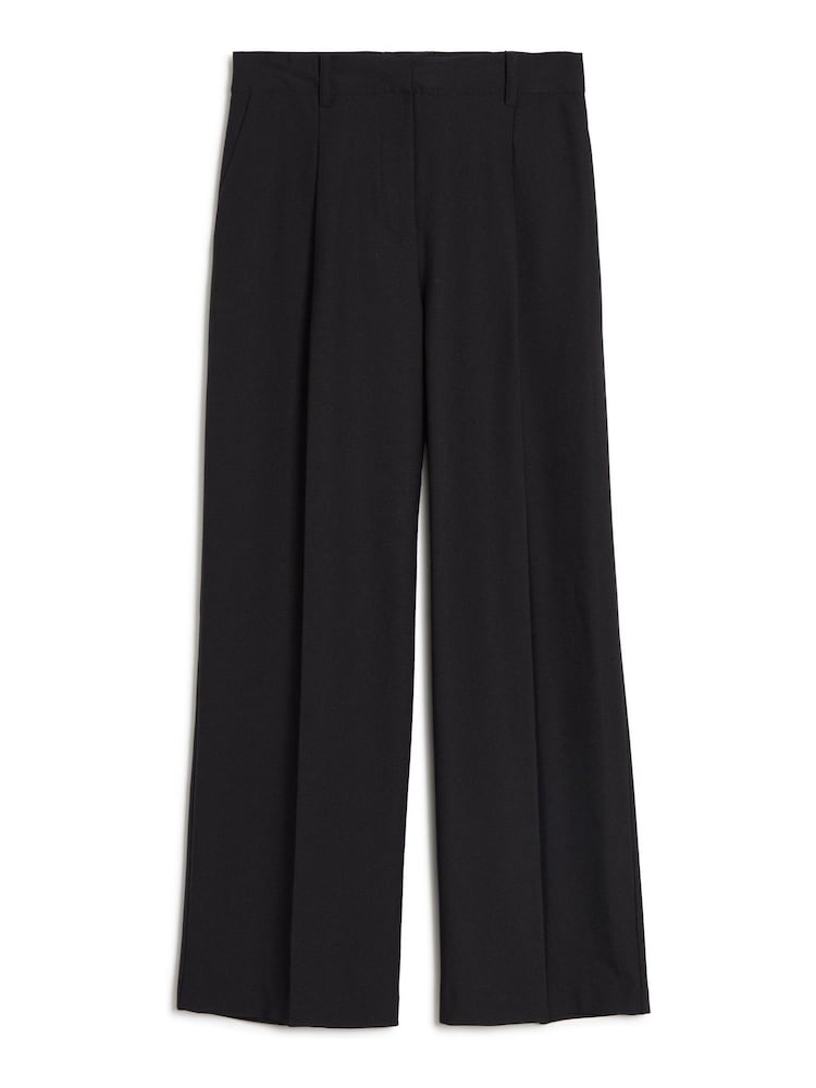 Albaray Black Pleat Front Trousers - Image 5 of 5
