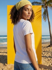 Roman White Graphic Print Stretch T-Shirt - Image 3 of 4