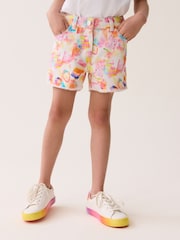 Multi Regular Length Frayed Edge Shorts (3-16yrs) - Image 1 of 6