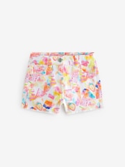 Multi Regular Length Frayed Edge Shorts (3-16yrs) - Image 4 of 6