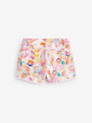 Multi Regular Length Frayed Edge Shorts (3-16yrs) - Image 5 of 6