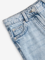Mid Blue Denim Longline Shorts (3-16yrs) - Image 6 of 6