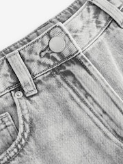 Grey Denim Longline Shorts (3-16yrs) - Image 7 of 7