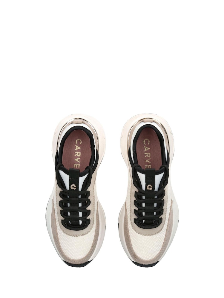 Carvela Swift Runner Black Trainers - Image 4 of 5