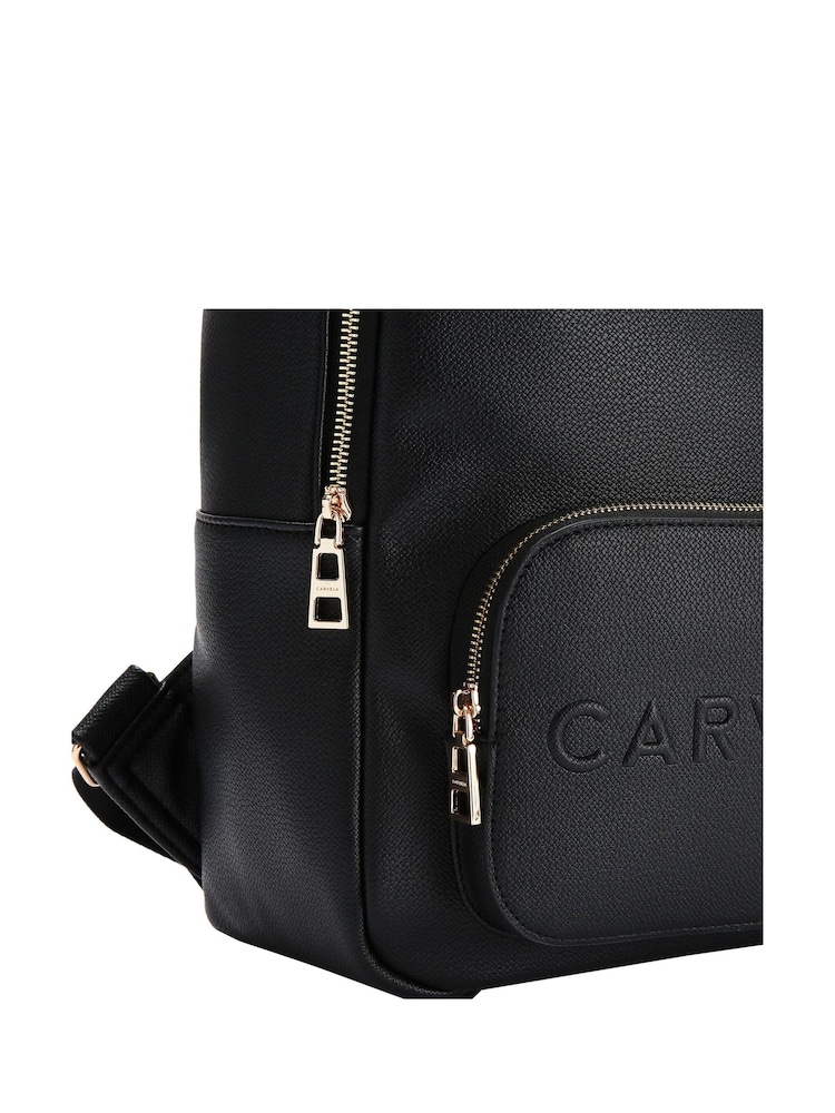 Carvela Khaki Green Frame Backpack Bag - Image 7 of 7