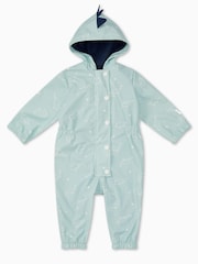 MORI Green Dinosaur Waterproof Puddlesuit - Image 4 of 6