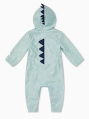 MORI Green Dinosaur Waterproof Puddlesuit - Image 5 of 6