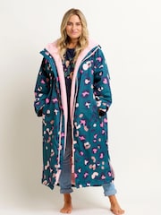 Brakeburn Blue Leopard Spot Chinook Changing Robe - Image 1 of 5