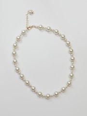 Jon Richard Gold Plated Pearl Rope Bracelet - Image 1 of 3