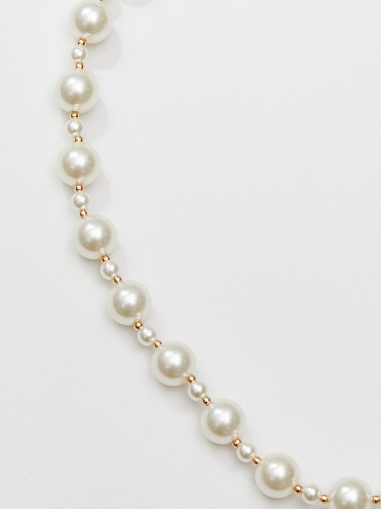 Jon Richard Gold Plated Pearl Rope Bracelet - Image 3 of 3