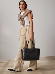 Black Weave Tote Bag - Image 4 of 16