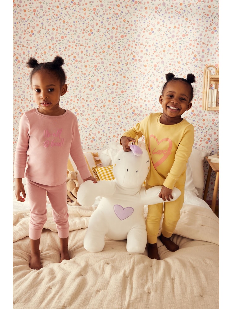 White Unicorn Extra Large Super Soft Squidge Toy Cushion - Image 1 of 4 White Unicorn Extra Large Super Soft Squidge Toy Cushion - Image 1 of 4