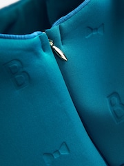 Baker by Ted Baker Bow Shoulder Embossed Scuba Dress - Image 8 of 9