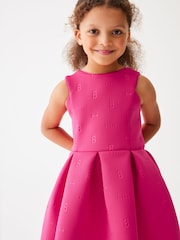 Baker by Ted Baker Red Seam Scuba Dress - Image 4 of 9