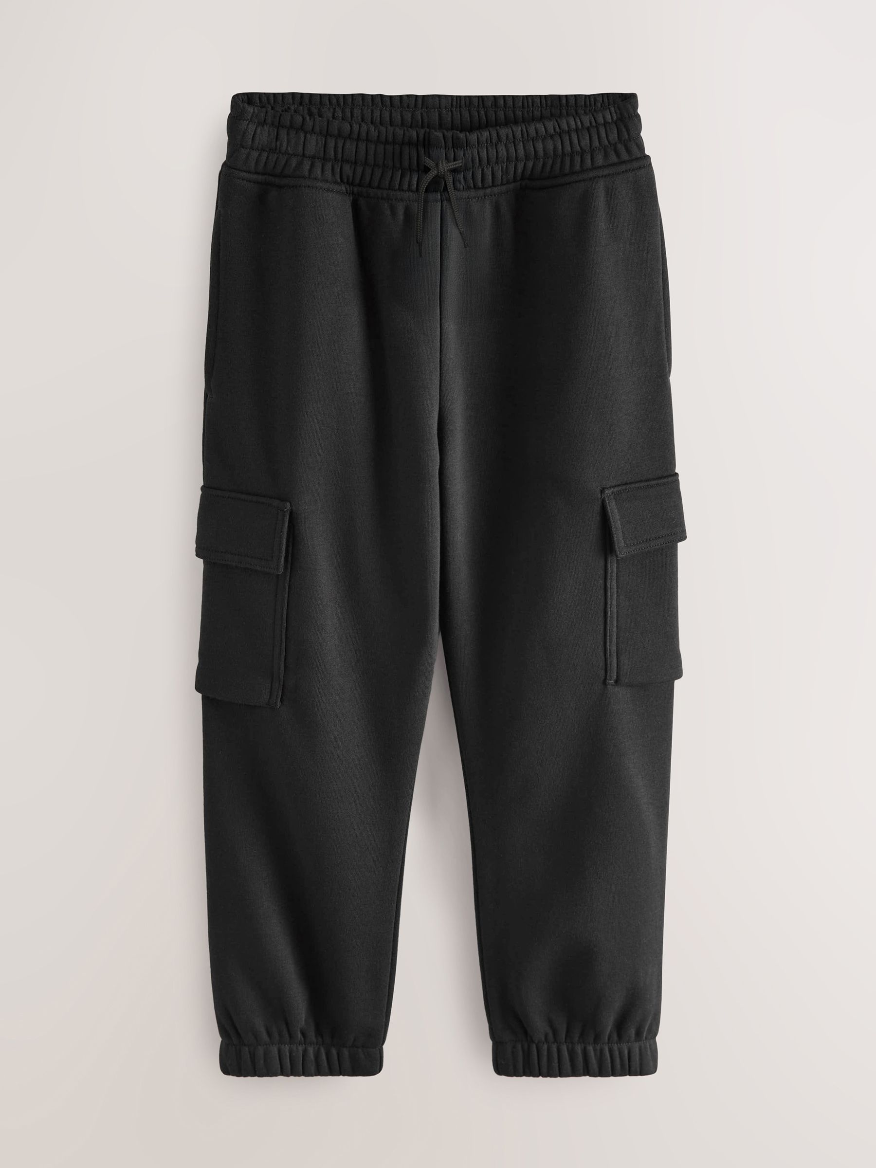 Cargo Joggers 2-Pack Grey Black Ages 3-15