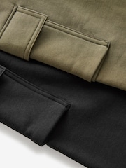 Preto/Verde - Pacote 2 de corredores Slim Cargo (3a16anos) - Imagem 5 de 6