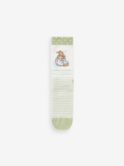 Pink / Green Peter Rabbit And Friends Ankle Socks 4 Pack - Image 2 of 5