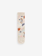 Pink / Green Peter Rabbit And Friends Ankle Socks 4 Pack - Image 4 of 5