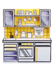 MGA Miniverse Make It Mini Kitchen Playset - Image 3 of 4