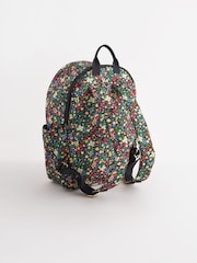 Cath Kidston Black Ditsy Floral Compact Backpack - Image 5 of 9
