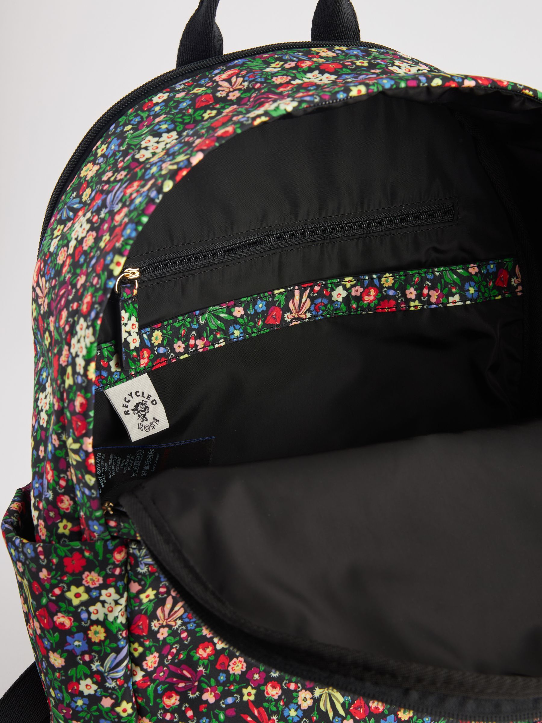 Cath kidston blue floral backpack discount