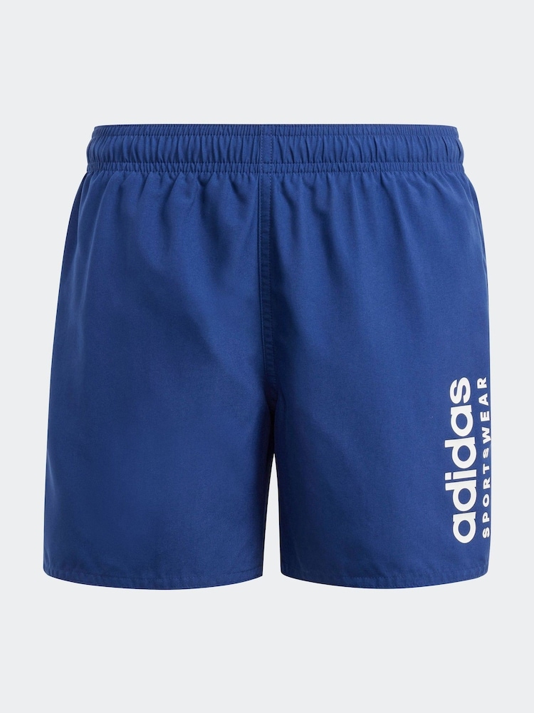 adidas Blue Swim Shorts - Image 1 of 1
