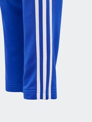 adidas Dark Blue Sportswear Train Essentials Aeroready 3-Stripes Regular-Fit Joggers - Image 4 of 4