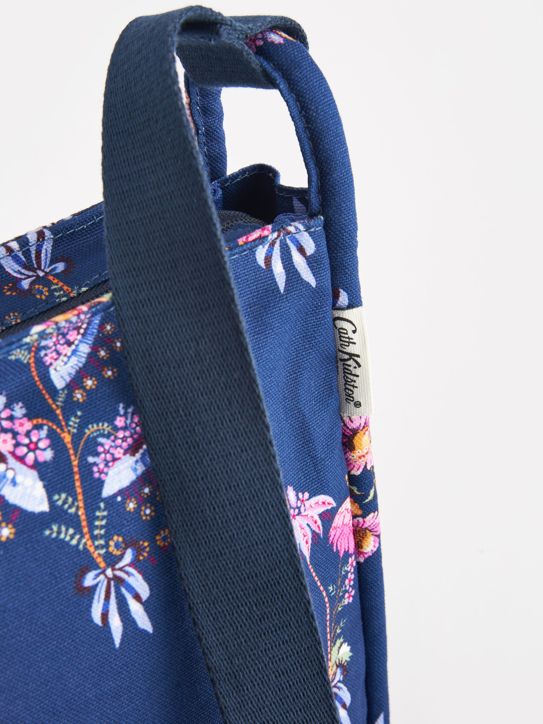 Womens Cath Kidston Large Curved Messenger Bag Blue