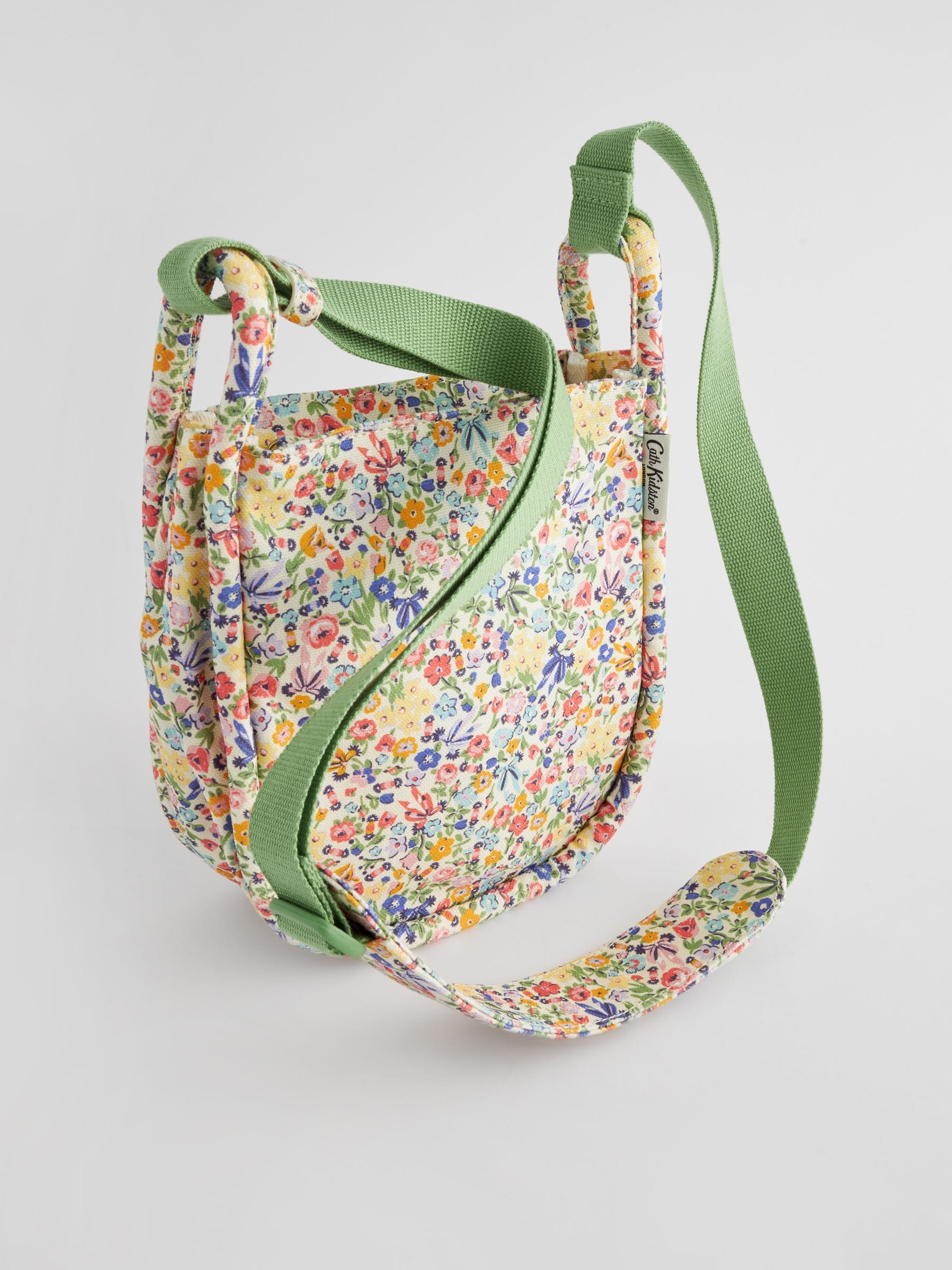 Buy Cath Kidston Blue Yellow Ditsy Floral Mini Messenger Cross Body Bag from Next Luxembourg