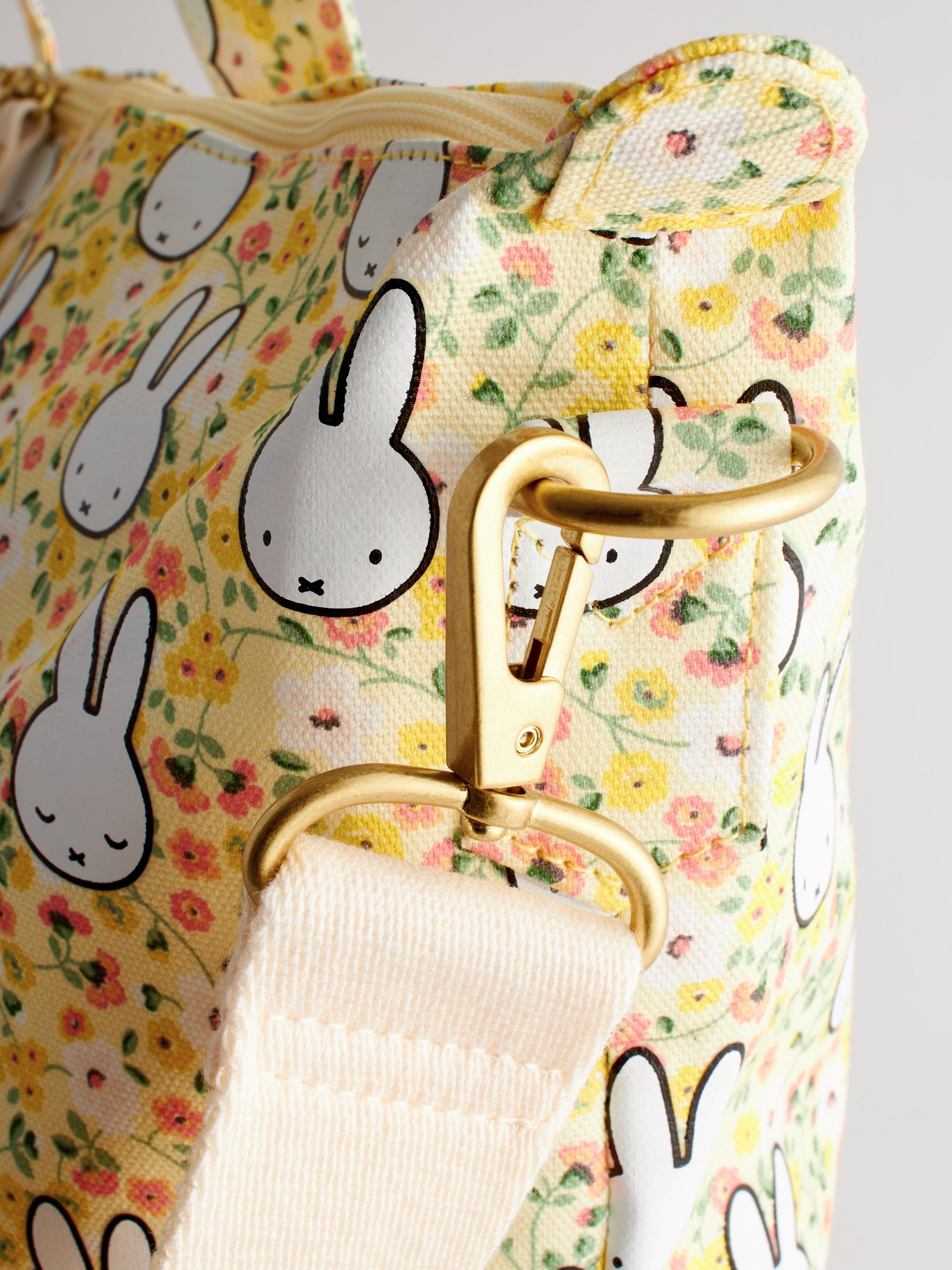 Buy Cath Kidston Yellow Miffy Overnight 100 Cotton Bag from Next USA