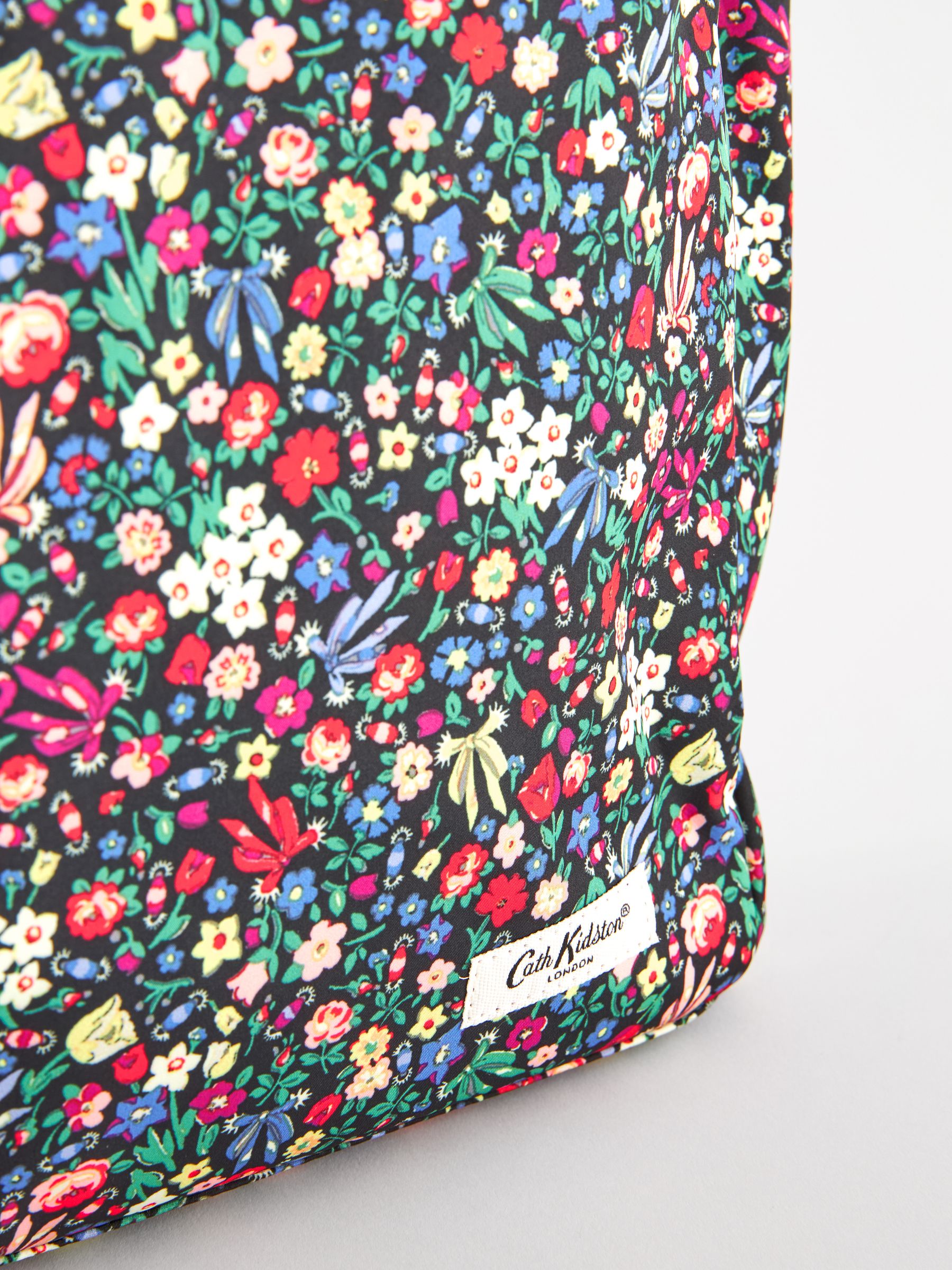 Cath Kidston Black Ditsy Floral Nappy Bag