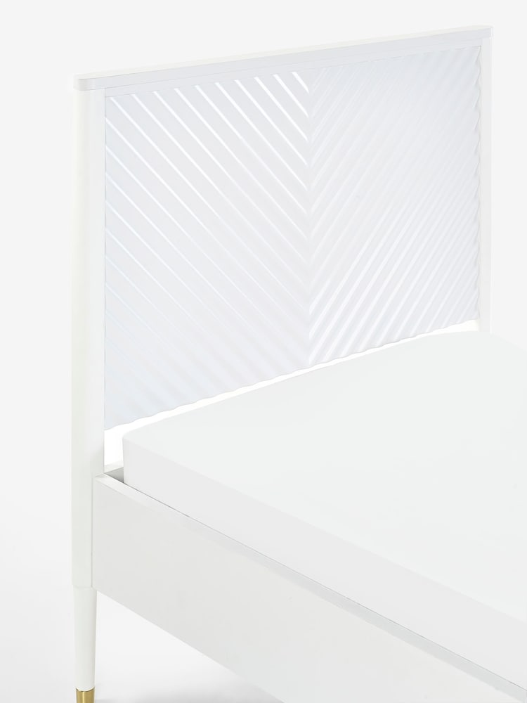 White Valencia Junior Kids Bed Frame - Image 5 of 5