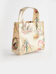 Светло-бежевый с принтом - Маленькая сумка для книг из % хлопка с покрытием Cath Kidston 100 - Изображение 1 из 5