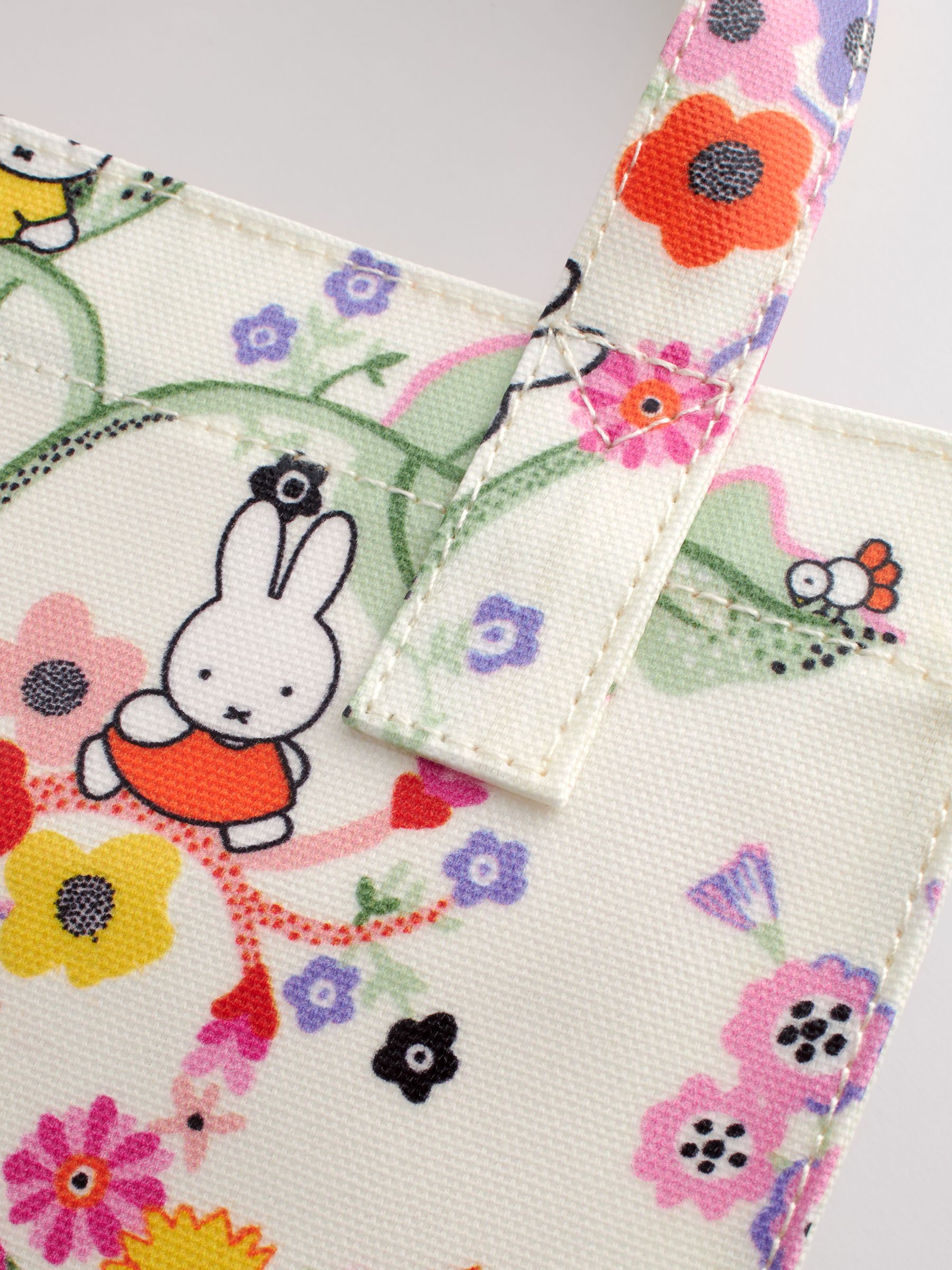 Buy Cath Kidston Ecru Miffy Botanical Print 100 Cotton Small Book Bag from Next USA