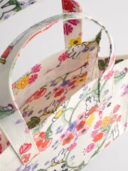 Cath Kidston Ecru Miffy Botanical Print 100% Cotton Small Book Bag - Image 9 of 10