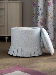 Laura Ashley Sweet Allysum Pale Seaspray Blue Fifield Stool - Image 2 of 7