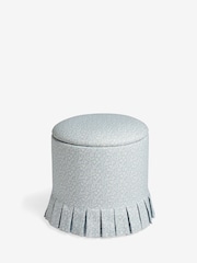 Laura Ashley Sweet Allysum Pale Seaspray Blue Fifield Stool - Image 3 of 7