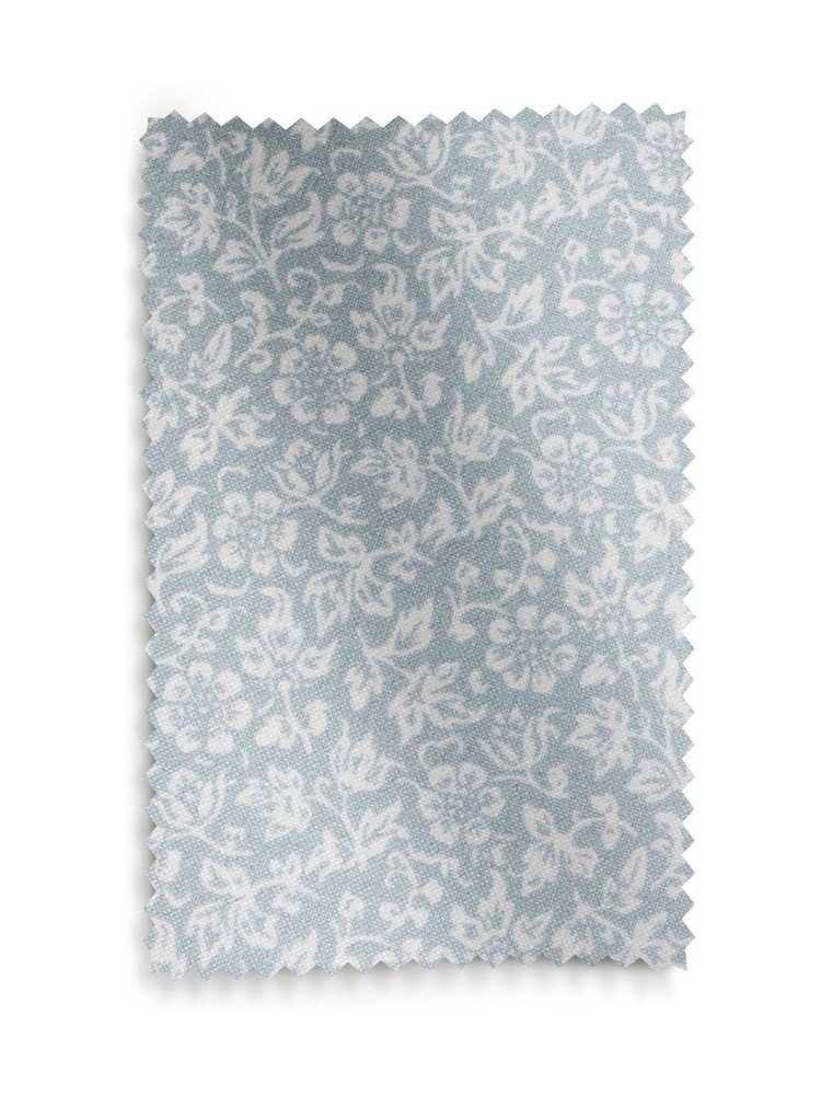 Laura Ashley Sweet Allysum Pale Seaspray Blue Fifield Stool - Image 7 of 7 Laura Ashley Sweet Allysum Pale Seaspray Blue Fifield Stool - Image 7 of 7