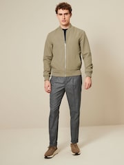 Neutral Shower Resistant Bomber Jacket - Image 1 of 11
