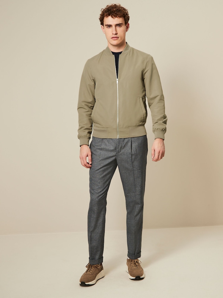 Neutral Shower Resistant Bomber Jacket - Image 1 of 11