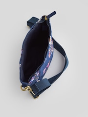Cath Kidston Navy Floral Bunches Compact Cross Body Bag - Image 9 of 9