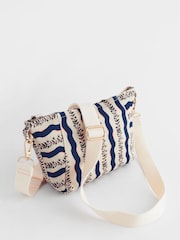 Cath Kidston Monochrome Compact Cross Body Bag - Image 1 of 1