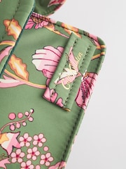 Cath Kidston Green Floral Cross Body Bag - Image 6 of 9