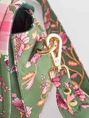 Cath Kidston Green Floral Cross Body Bag - Image 9 of 9