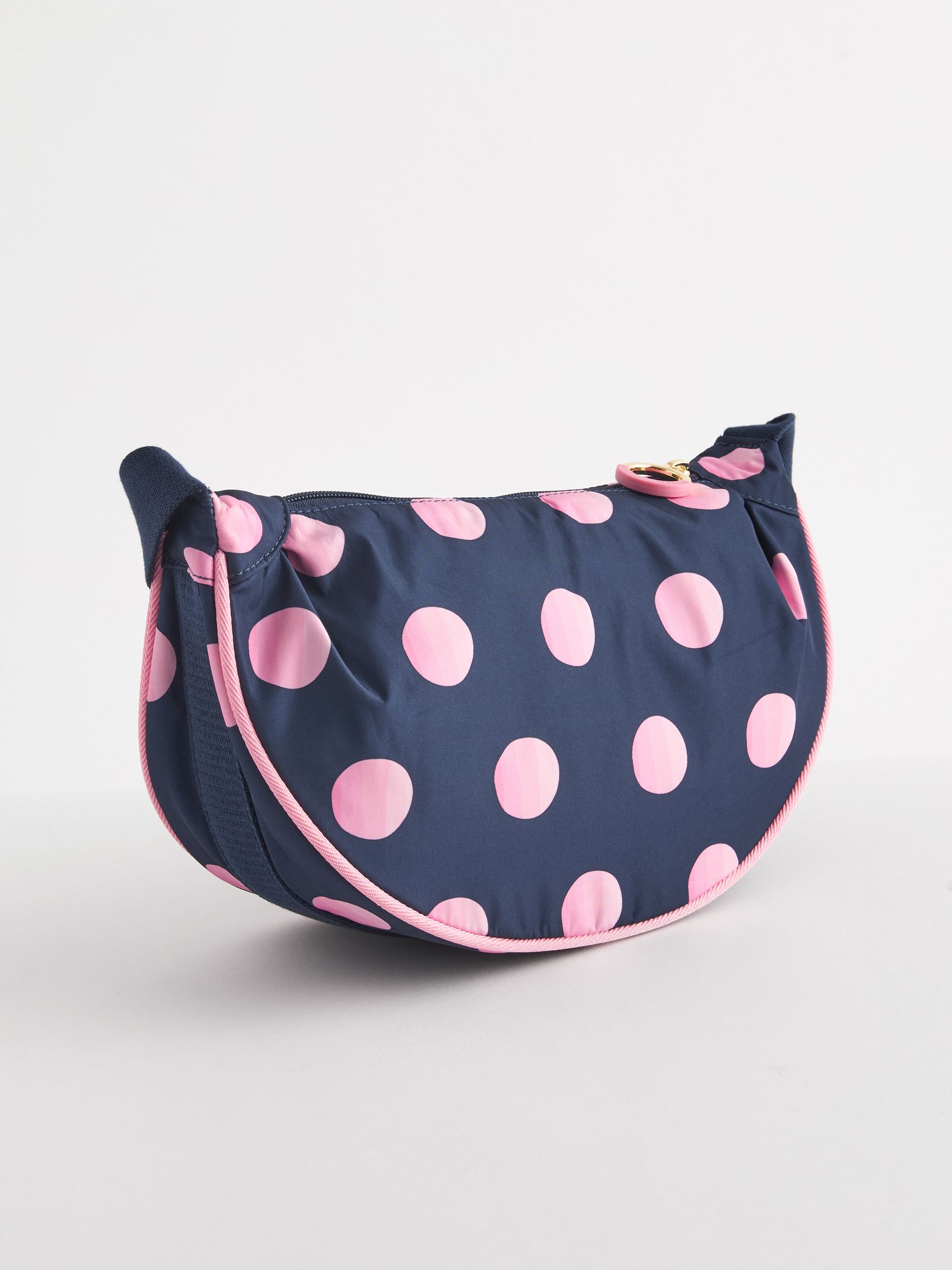 Buy Cath Kidston Navy Blue Spot Round Mini Shoulder Bag from Next USA
