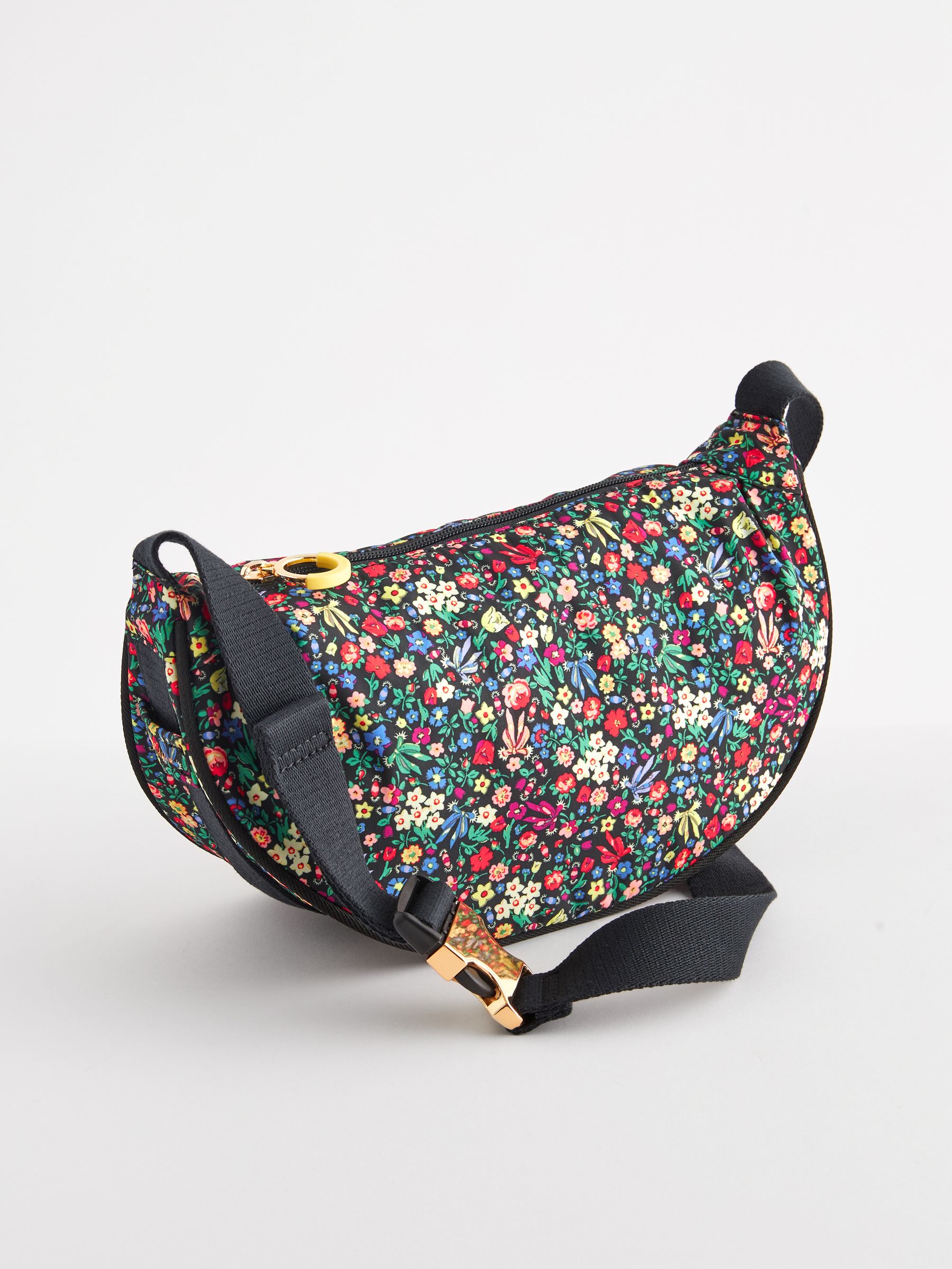 Buy Cath Kidston Black Ditsy Floral Round Mini Shoulder Bag from Next USA