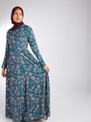 Aab Blue Lilium Maxi Dress - Image 3 of 5